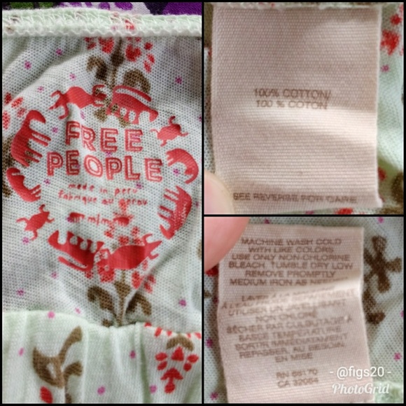 FP Patterned Babydoll/Cami - Picture 4 of 6